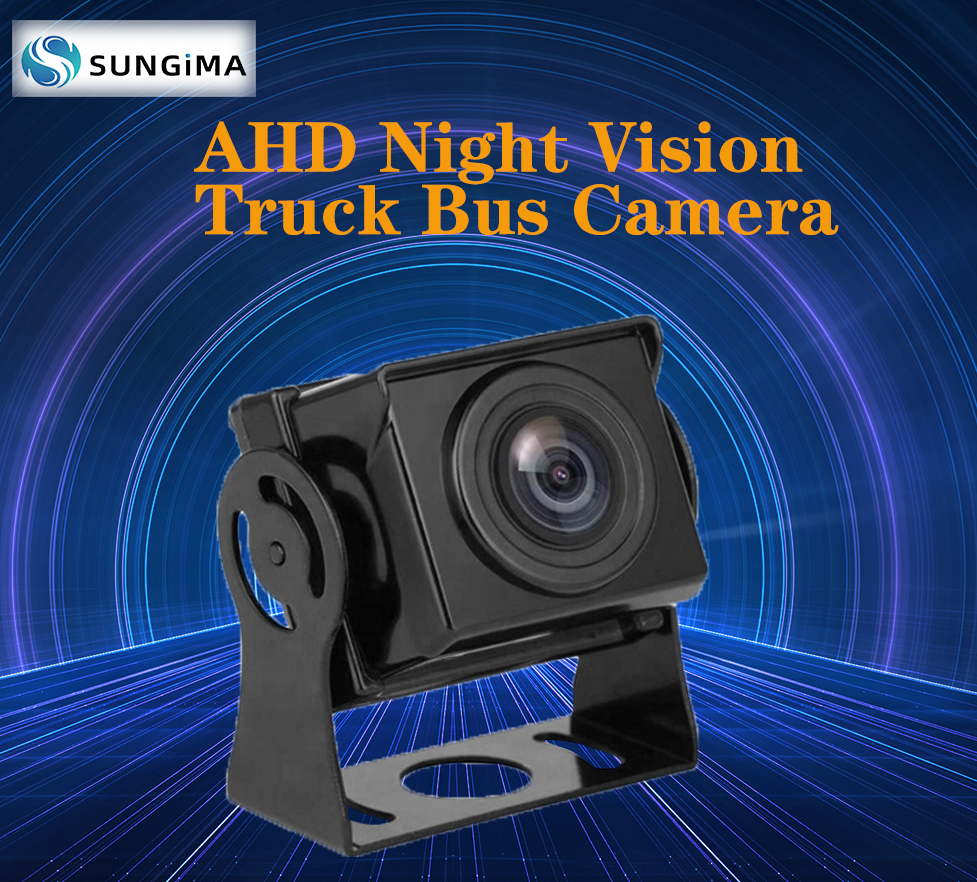AHD Night Vision IP68k Waterproof Side View Security Rear Back up Truck Bus Camera